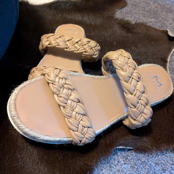 MARC FISHER JAIMEE ESPADRILLE SLIDE SANDAL - Picture 8 of 10